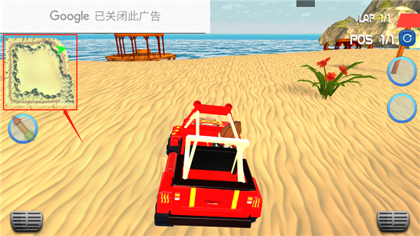 沙滩越野赛车(Buggy Car Beach Racing Games)