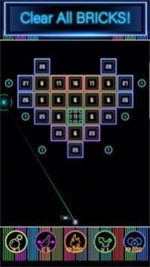 ޺ש(Crazy Ball : Neon Bricks)