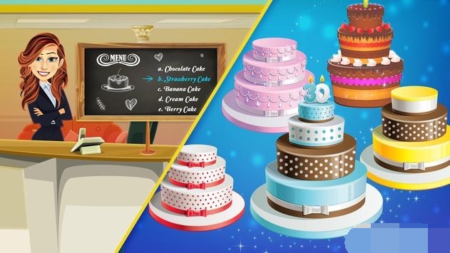 烹饪蛋糕烘焙店(Cooking Cake Bakery Store)