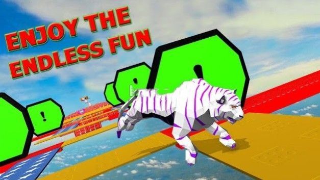 老虎跑酷3D(Tiger Parkour 3D Wild Animal Run)