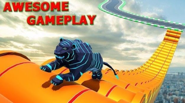 老虎跑酷3D(Tiger Parkour 3D Wild Animal Run)