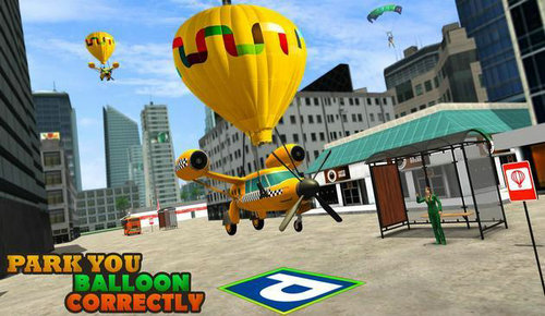 г⳵(Air Jet Balloon Flying Taxi Game 2019)