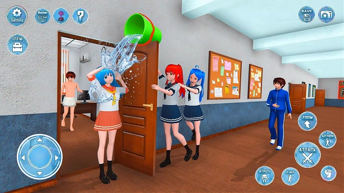 Ů3D(Anim School Girl Simulator)