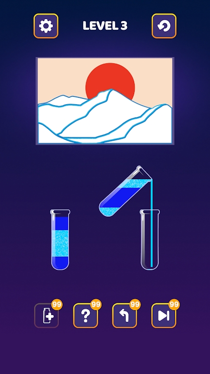 Һɫ(Liquid Color: Water Sort Art)