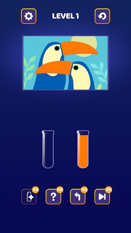 Һɫ(Liquid Color: Water Sort Art)