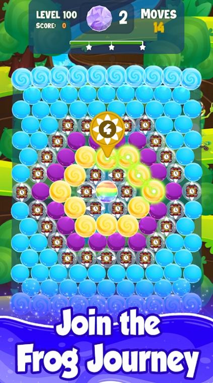 (Bubble Link Frog Pop)