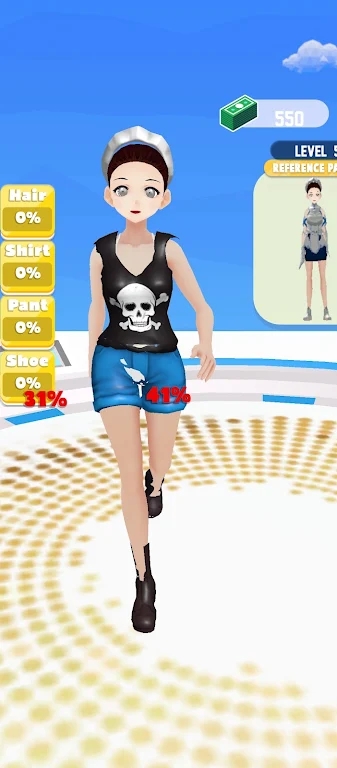 Ů(Anime Girl Runner)