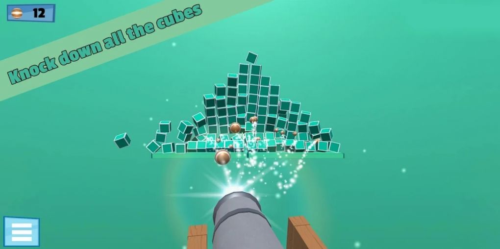 (Knock down cubes)