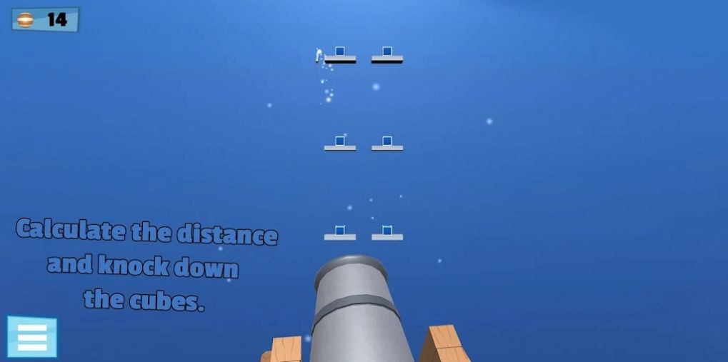 (Knock down cubes)