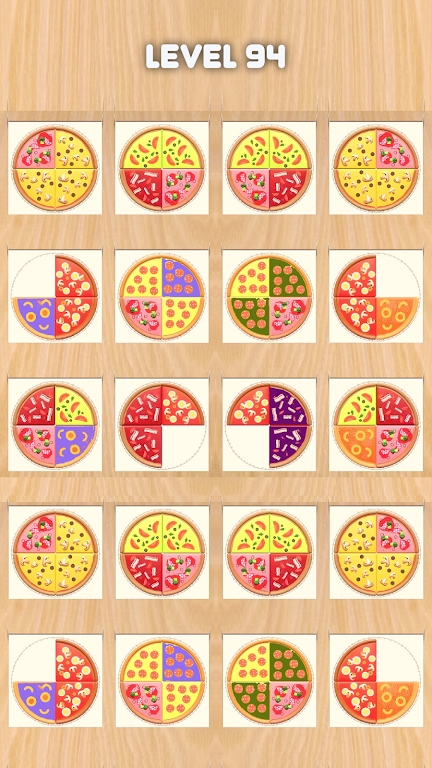 (Pizza Sort Puzzle)