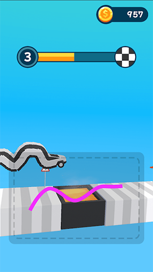 (Puzzle Snake Car)