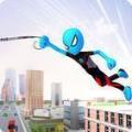 火柴冰英雄罪犯城(Stickman Ice Hero Crime City Rope Hero)