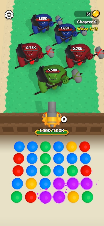 收集颜色炮弹(Collect and Boom)