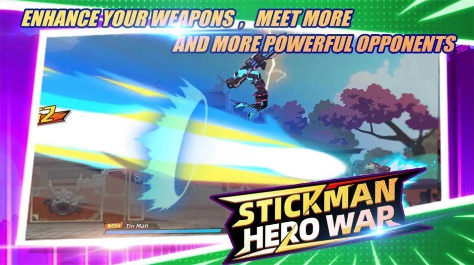 火柴人动漫英雄战争(Stickman Hero War)