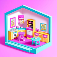 装饰女孩玩偶屋(Doll House Decorating Cleaning For Girls)