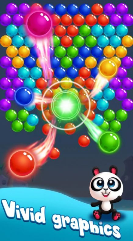 泡泡射击救援熊猫(Bubble Shooter)