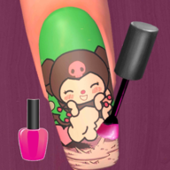 (Kuromi Nail Salon)