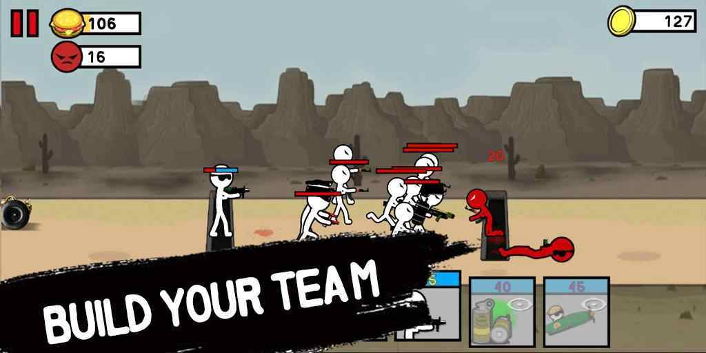 火柴人战役二战(Stickman Army)