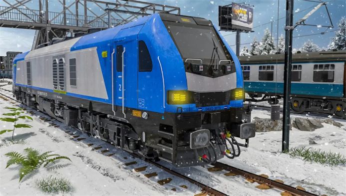雪地上坡火车驾驶模拟(Snow Uphill Train Simulator 3D)