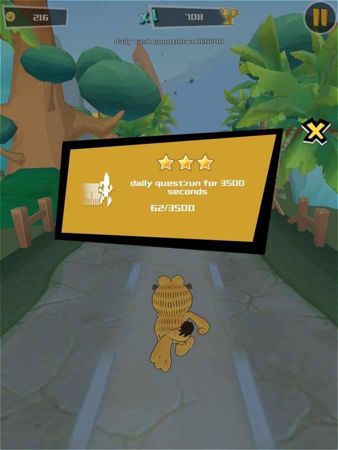 加菲猫欢乐跑(garfieldUnity)