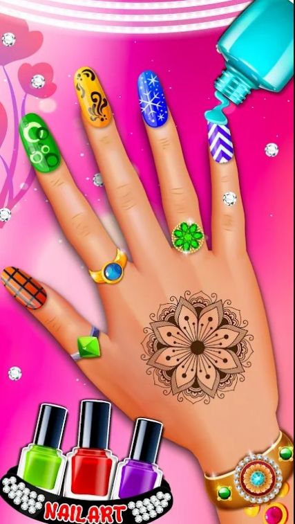 改造美甲沙龙(Nail Art Acrylic Game)