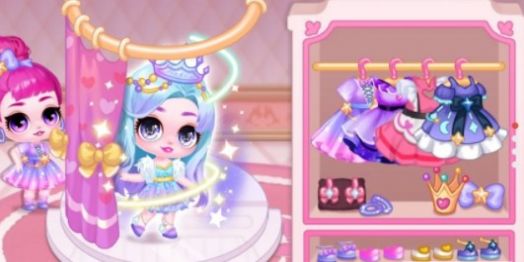 甜心娃娃公主换装(Sweet Dolls Princess Dress Up)