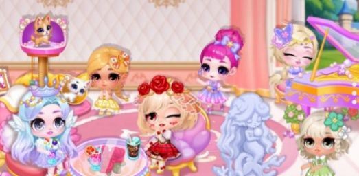 甜心娃娃公主换装(Sweet Dolls Princess Dress Up)