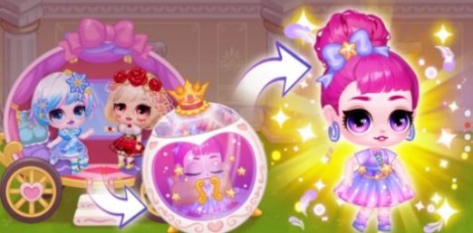 甜心娃娃公主换装(Sweet Dolls Princess Dress Up)