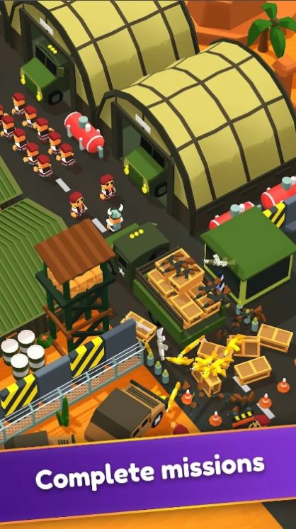 军事大亨闲置枪支商店(Military tycoon: idle gun shop)
