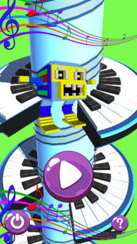 螺旋3D像素钢琴砖(Helix 3d pixel Piano Tiles )