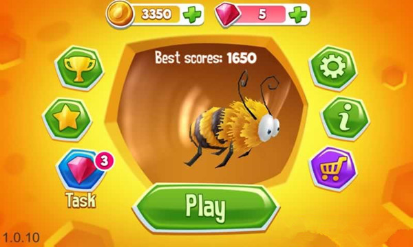 蜜蜂飞行大冒险(Arcade Bugs Fly)