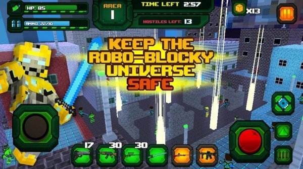 像素机器人大乱斗(Block Soldier Survival Games)