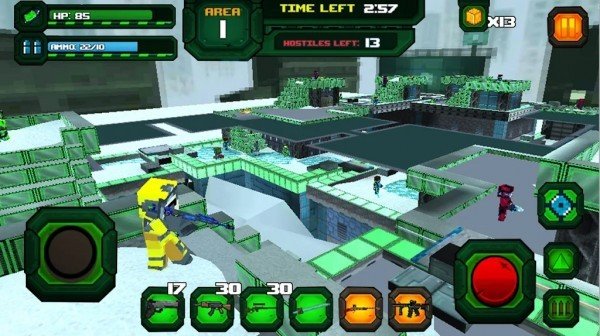 像素机器人大乱斗(Block Soldier Survival Games)