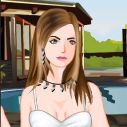 假日的换装游戏(Bungalow Holiday Dress Up)