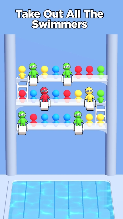 泳池跳跃排序(Pool Jump!)