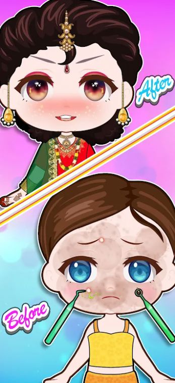印度娃娃装扮(Indian Doll Dressup)