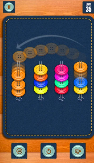 纽扣颜色排序(Screw Sort)