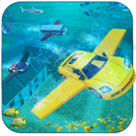 水下城市飞车(Underwater City Ultimate Flying Car Stunt)