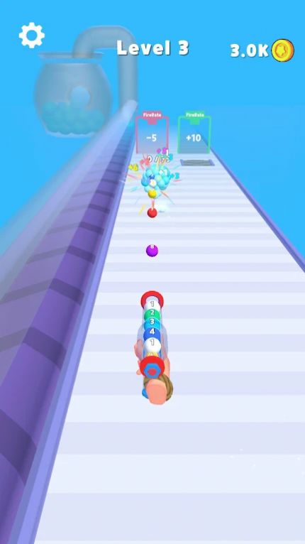 气泡枪冲刺跑(Ball Gun Run!)