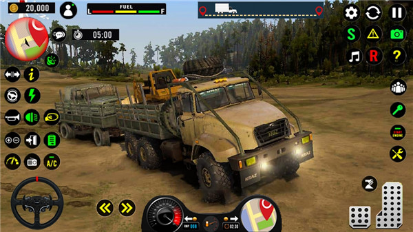 现代越野货物运输卡车(Modern Offroad Truck Games 3D)