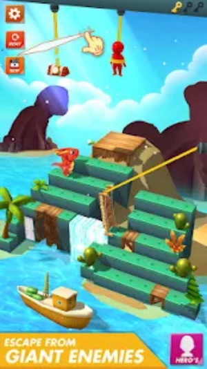 断绳拯救英雄(Rope Cut - Rescue Hero)
