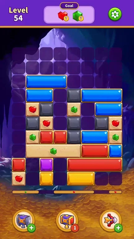 滑动宝石消除难题(Jewel Blast : Sliding Puzzle)