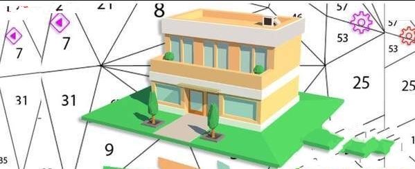 建房低模艺术(Build A House Poly Art - Puzzle By Number)