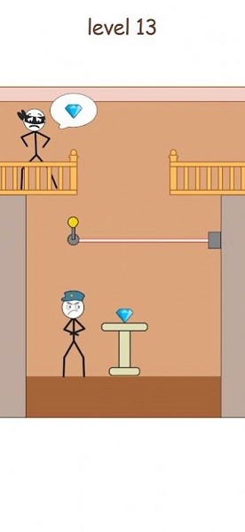 火柴人小偷考验(StickmanThiefPuzzle)
