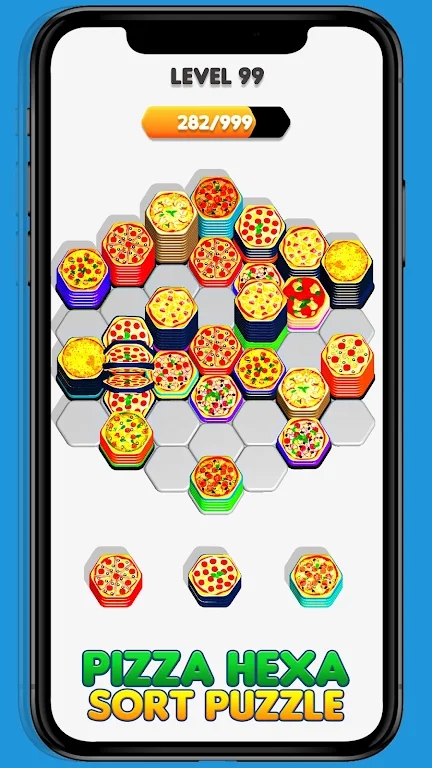 六角披萨排序合并(Pizza Hexa Sort Merge Puzzle)