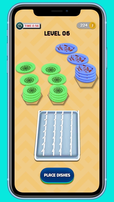 菜肴排序游戏(Dish Sort Game)
