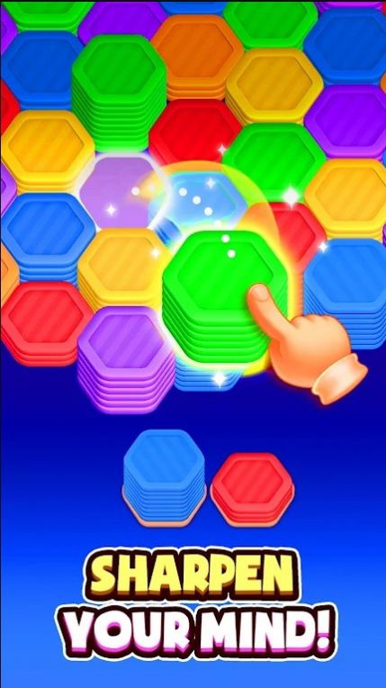 六边形排序颜色(Hexa Sort: Color Puzzle Game)