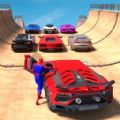 飞车我贼6(Superhero Car Mega Ramp Games)