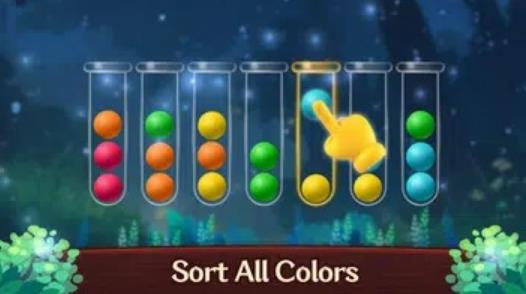 排序球花园(Sort Ball Garden)
