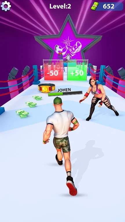 肌肉之战摔跤跑(Wrestling Run: Muscles Battle)